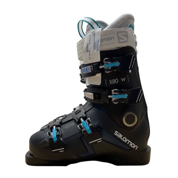Salomon S/Pro X80 W Black Ski Boots Mondo 25.5 Therm-ic insoles included - New - Picture 3 of 14